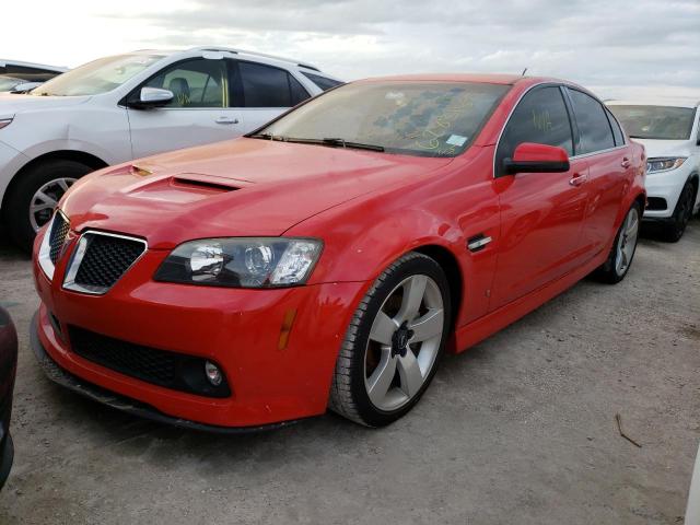 6G2EC57Y09L215077 - 2009 PONTIAC G8 GT RED photo 2