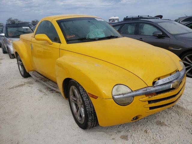 1GCES14P14B105878 - 2004 CHEVROLET SSR 黄色 照片 1