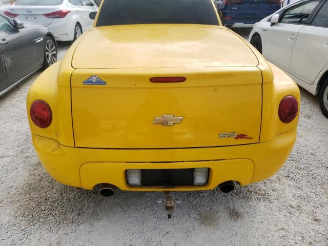 1GCES14P14B105878 - 2004 CHEVROLET SSR 黄色 照片 6