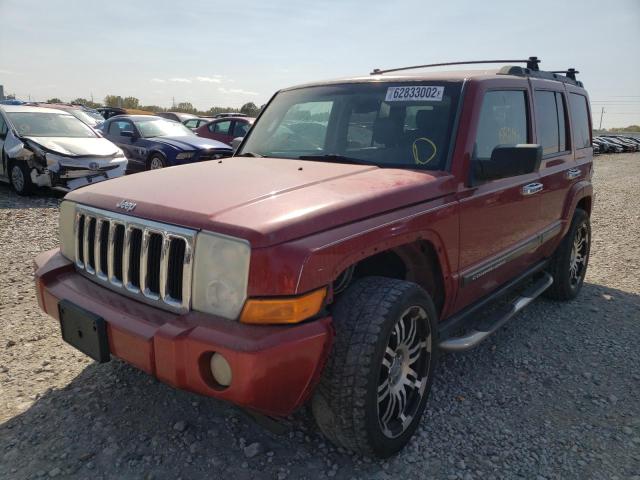 1J8HG48K46C156652 - 2006 JEEP COMMANDER 红色 照片 2
