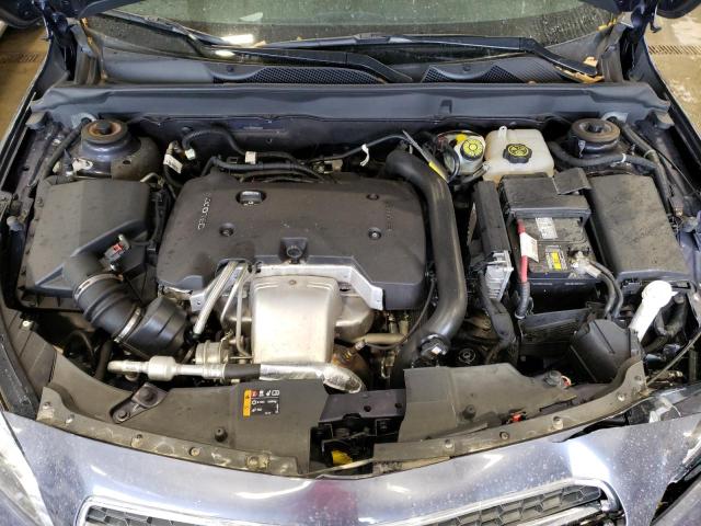 1G11G5SX0DF215946 - 2013 CHEVROLET MALIBU 3LT ლურჯი ფოტო 7