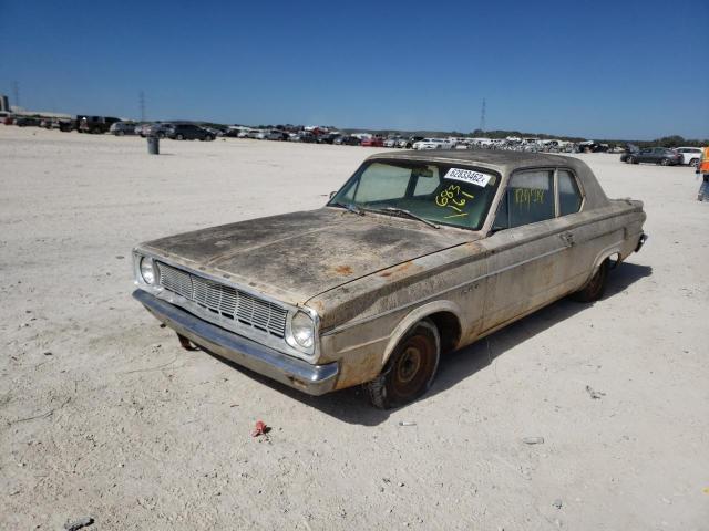 LL21A62683161 - 1966 DODGE DART 2DR BEIGE photo 2