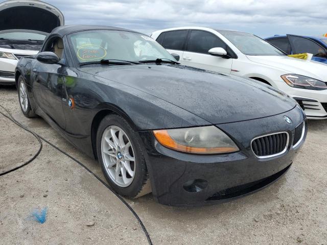 4USBT33453LS40223 - 2003 BMW Z4 2.5 BLACK photo 1