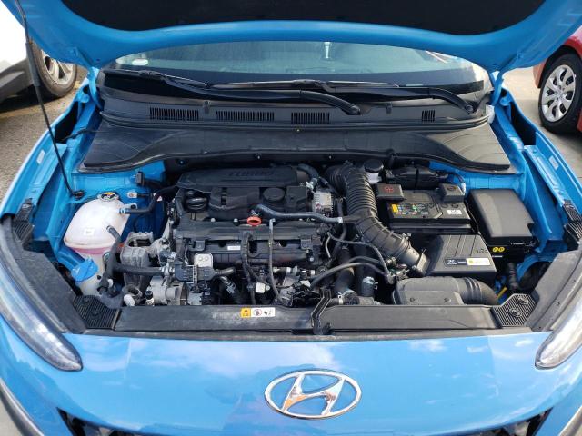 KM8K53A38NU819242 - 2022 HYUNDAI KONA LIMIT BLUE photo 7