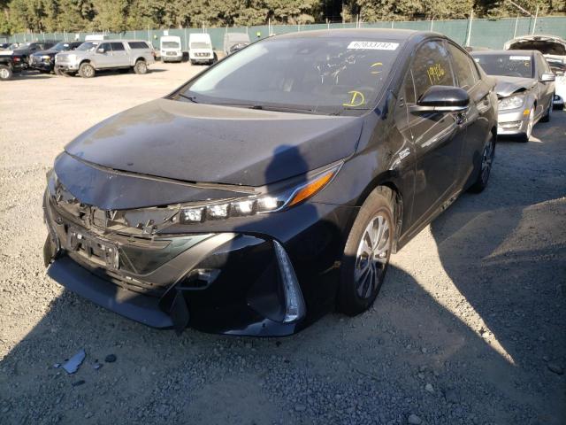 JTDKAMFP0M3191487 - 2021 TOYOTA PRIUS PRIM 黑色 照片 2