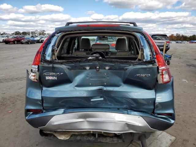 5J6RM4H70FL009450 - 2015 HONDA CR-V EXL BLUE photo 9