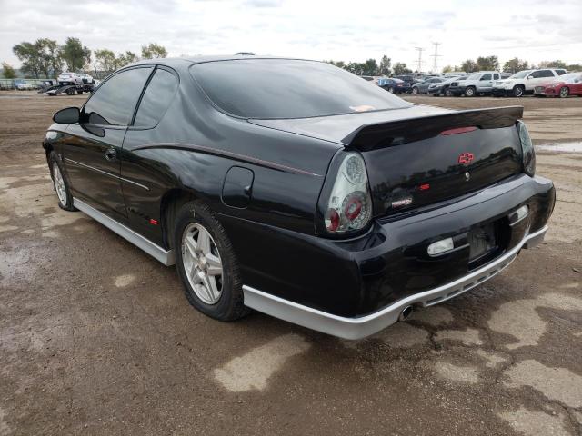 2G1WX15K329365960 - 2002 CHEVROLET MONTE CARL 黑色 照片 3