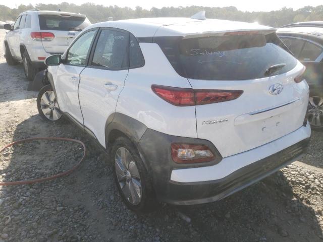 KM8K33AG6MU134874 - 2021 HYUNDAI KONA LIMIT WHITE photo 3