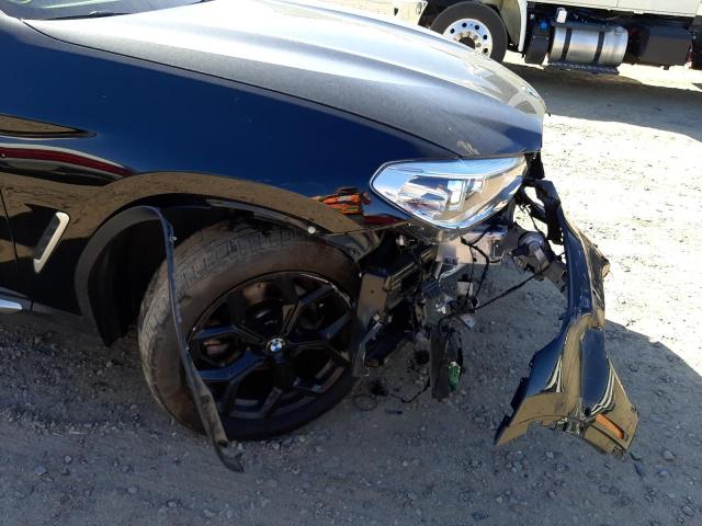 5UXTY3C03M9H33830 - 2021 BMW X3 SDRIVE3 BLACK photo 9