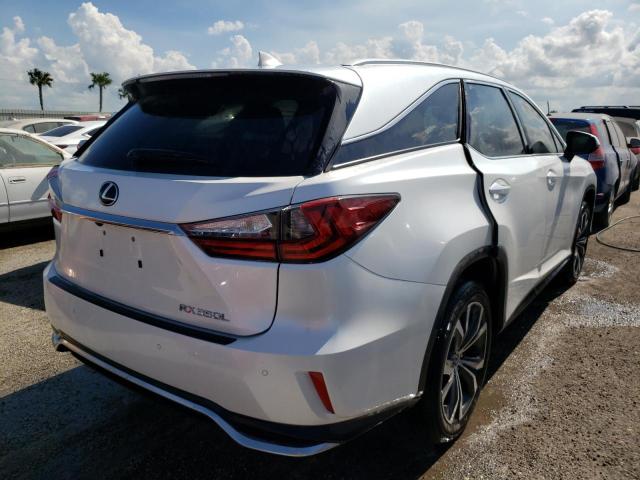 JTJHZKEA4L2017797 - 2020 LEXUS RX 350 L WHITE photo 4