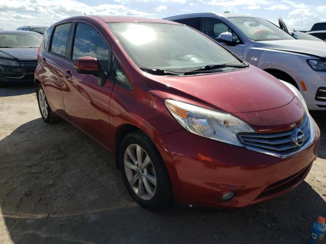 3N1CE2CPXEL385826 - 2014 NISSAN VERSA NOTE RED photo 1