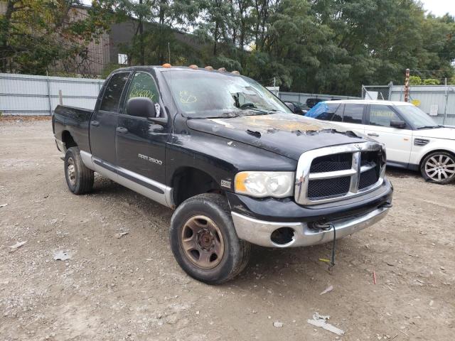 3D7KS28DX5G778952 - 2005 DODGE RAM 2500 S BLACK photo 1