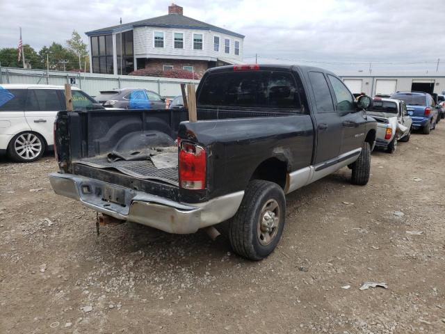 3D7KS28DX5G778952 - 2005 DODGE RAM 2500 S BLACK photo 4