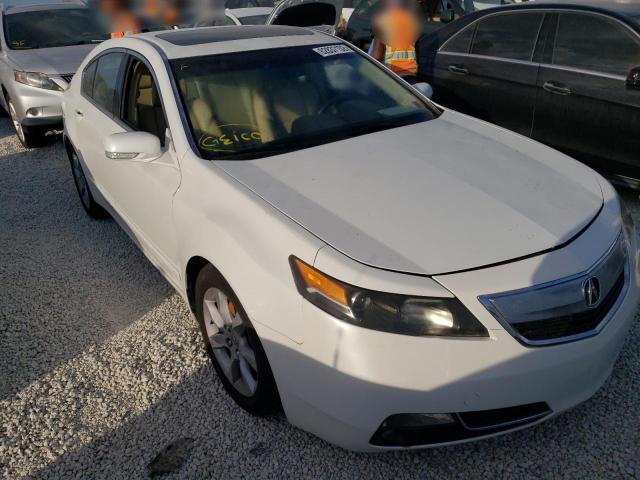 19UUA8F52EA006935 - 2014 ACURA TL TECH WHITE photo 1