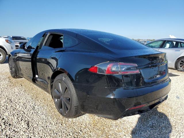 5YJSA1E58MF455427 - 2021 TESLA MODEL S Սև լուսանկար 3