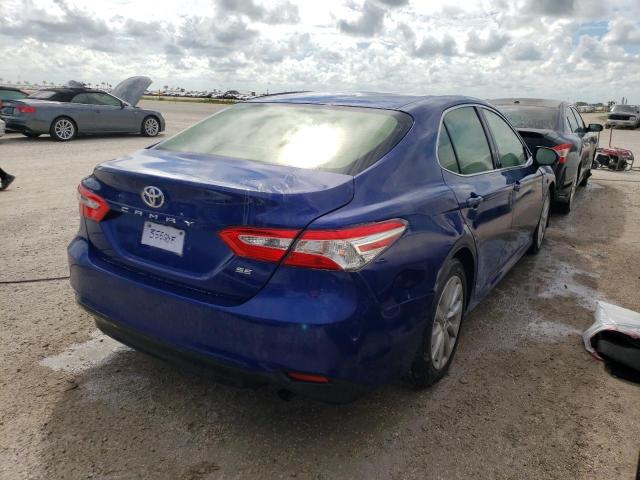 JTNB11HK8J3017853 - 2018 TOYOTA CAMRY LE A ლურჯი ფოტო 4