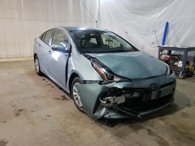 JTDKAMFU7M3127971 - 2021 TOYOTA PRIUS SPEC BLUE photo 1