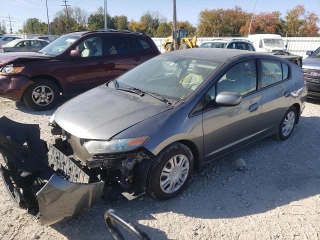 JHMZE2H50AS014747 - 2010 HONDA INSIGHT LX SILVER photo 2