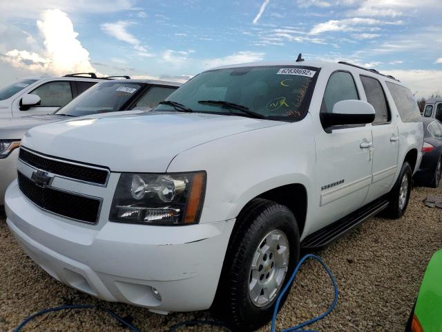 1GNSKJE35BR113413 - 2011 CHEVROLET SUBURBAN K WHITE photo 2