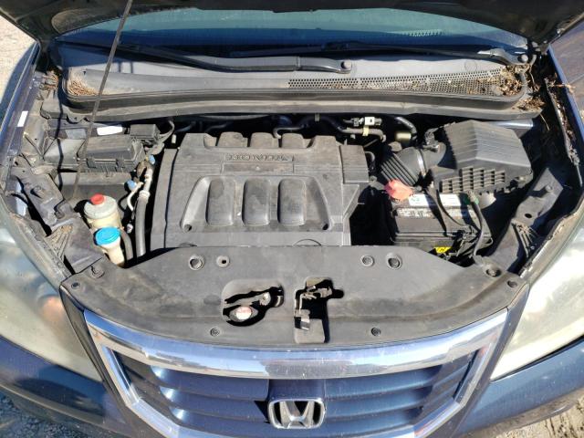 5FNRL38639B403283 - 2009 HONDA ODYSSEY BLUE photo 7