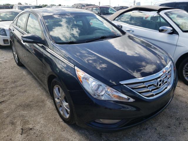 5NPEC4AC1BH159869 - 2011 HYUNDAI SONATA SE შავი ფოტო 1