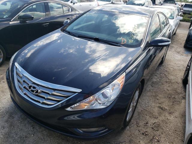 5NPEC4AC1BH159869 - 2011 HYUNDAI SONATA SE შავი ფოტო 2