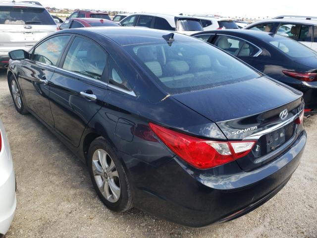 5NPEC4AC1BH159869 - 2011 HYUNDAI SONATA SE შავი ფოტო 3