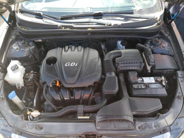 5NPEC4AC1BH159869 - 2011 HYUNDAI SONATA SE შავი ფოტო 7