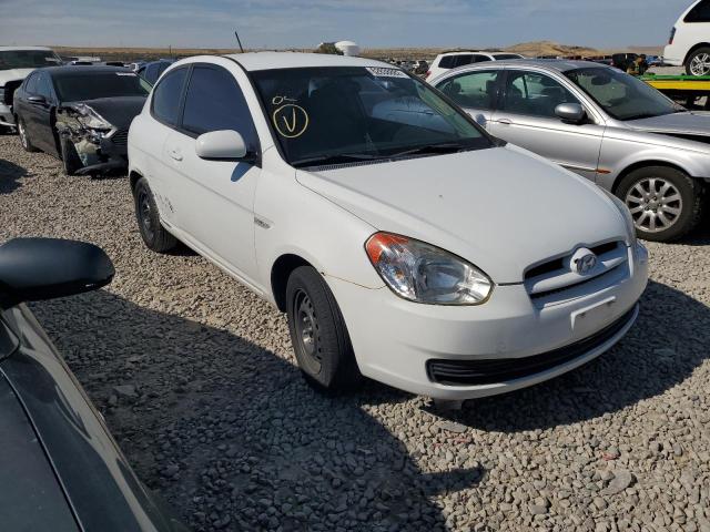 KMHCM3AC7BU201106 - 2011 HYUNDAI ACCENT GL WHITE photo 1