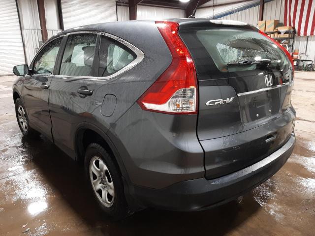 2HKRM4H37DH645271 - 2013 HONDA CR-V LX GRAY photo 3