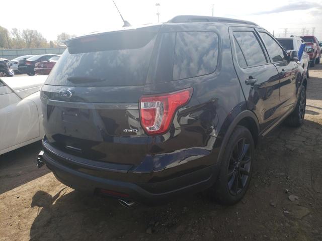 1FM5K8D83KGA86957 - 2019 FORD EXPLORER X 黑色 照片 4