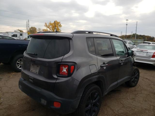 ZACCJBBB2JPH09688 - 2018 JEEP RENEGADE L GRAY photo 4