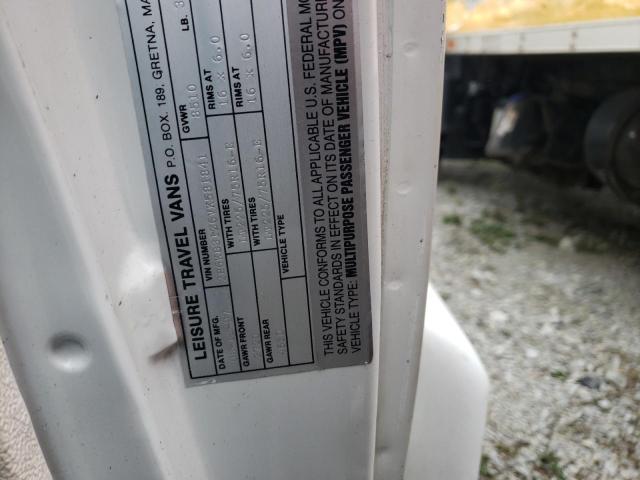 2B6KB31Z6VK581841 - 1997 DODGE RAM VAN B3 WHITE photo 10