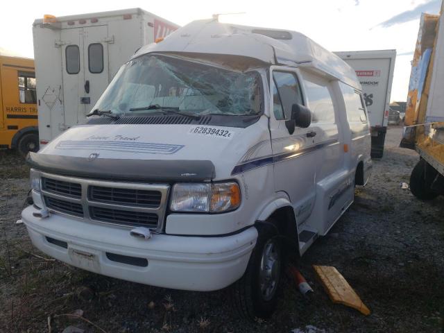 2B6KB31Z6VK581841 - 1997 DODGE RAM VAN B3 WHITE photo 2