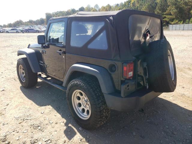 1C4AJWAG3DL637873 - 2013 JEEP WRANGLER S BLACK photo 3