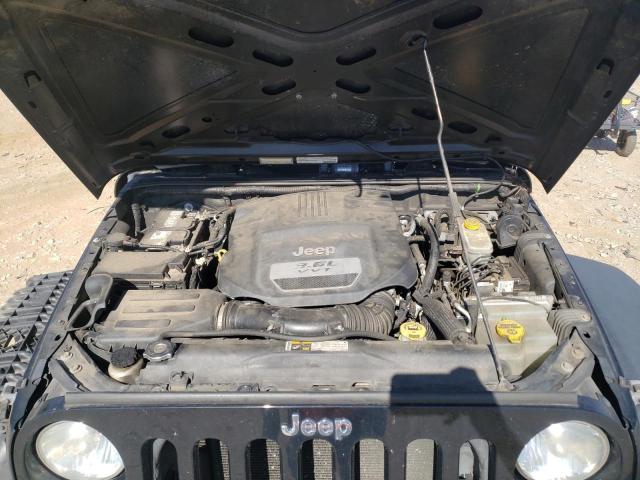 1C4AJWAG3DL637873 - 2013 JEEP WRANGLER S BLACK photo 7