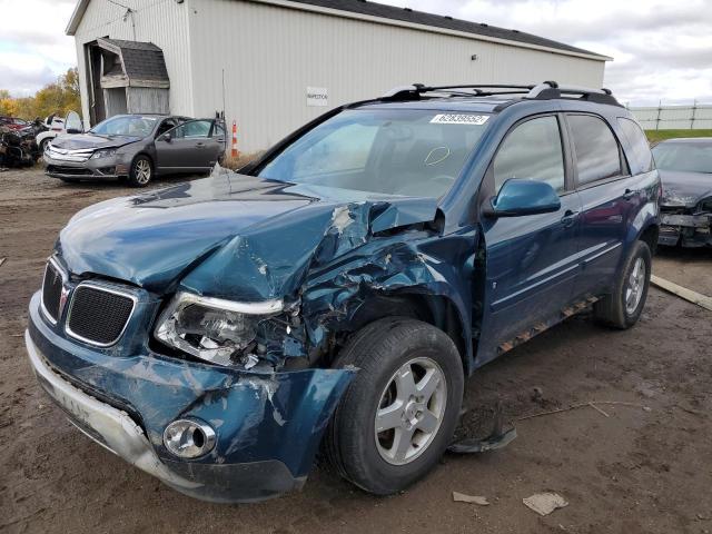 2CKDL73F166143114 - 2006 PONTIAC TORRENT TEAL photo 2