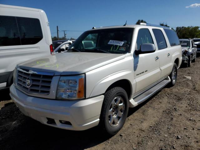 3GYFK66N04G310283 - 2004 CADILLAC ESCALADE E CREAM photo 2