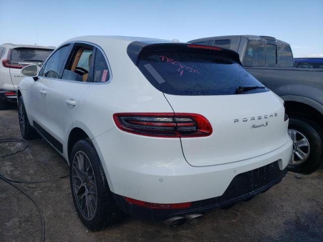 WP1AB2A50GLB40142 - 2016 PORSCHE MACAN S WHITE photo 3