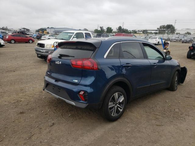 KNDCB3LC3N5548177 - 2022 KIA NIRO LX BLUE photo 4