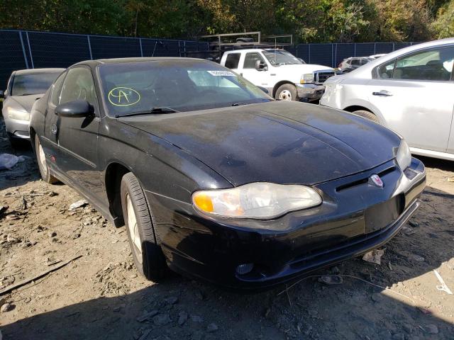 2G1WX15K419190777 - 2001 CHEVROLET MONTE CARL BLACK photo 1