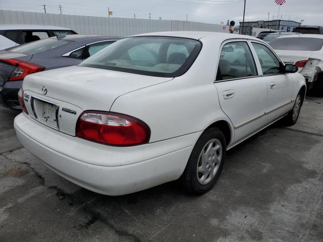 1YVGF22C815210652 - 2001 MAZDA 626 ES WHITE photo 4