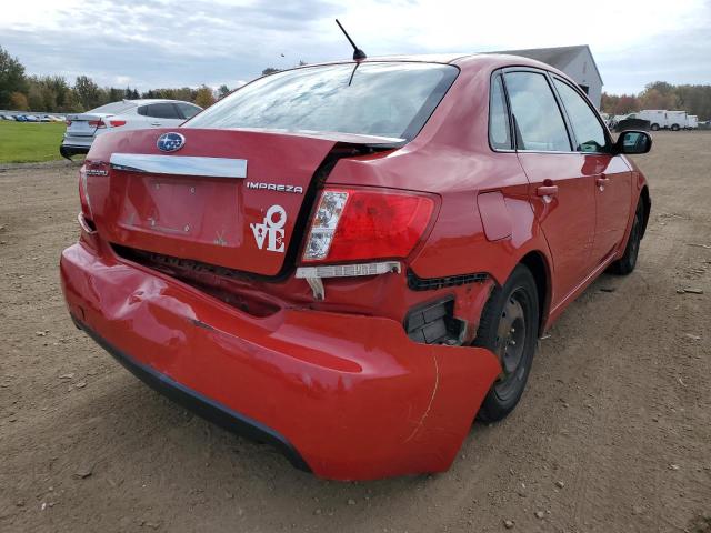 JF1GE61629H512465 - 2009 SUBARU IMPREZA 2. RED photo 4