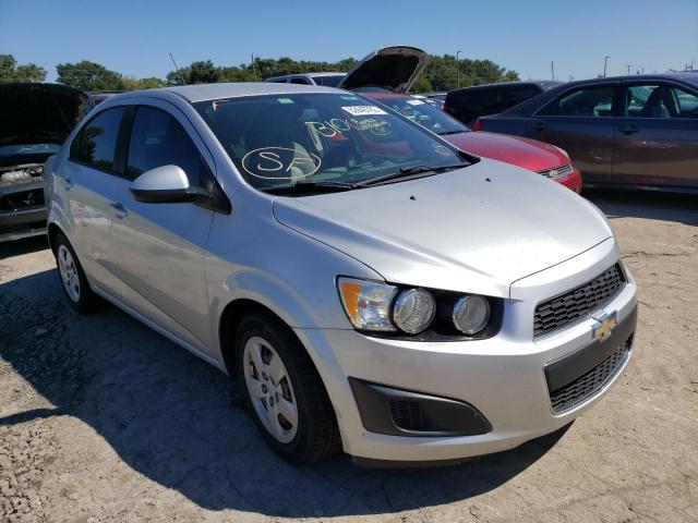 1G1JA5SH5E4205906 - 2014 CHEVROLET SONIC LS SILVER photo 1