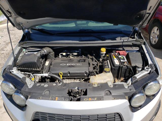1G1JA5SH5E4205906 - 2014 CHEVROLET SONIC LS SILVER photo 7