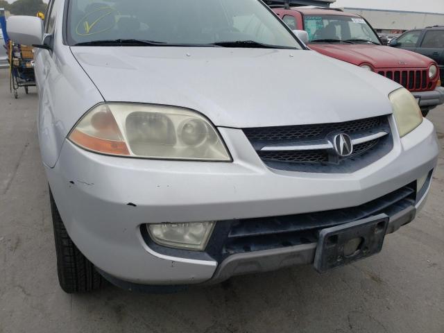 2HNYD18662H528317 - 2002 ACURA MDX TOURIN SILVER photo 9