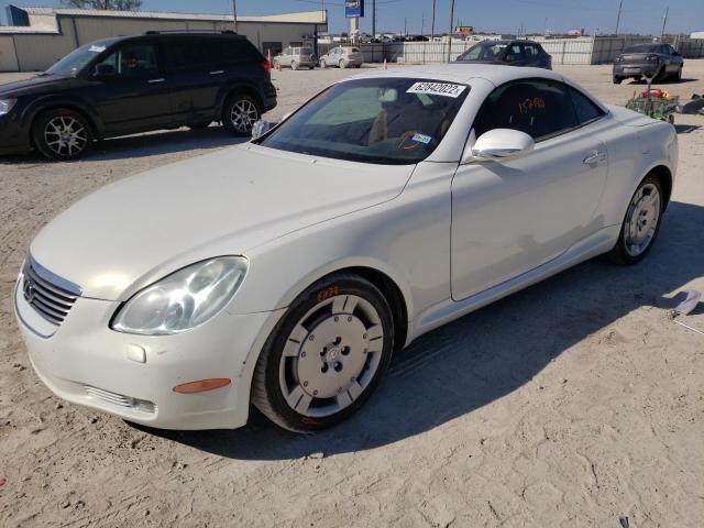 JTHFN48Y520027273 - 2002 LEXUS SC 430 WHITE photo 2