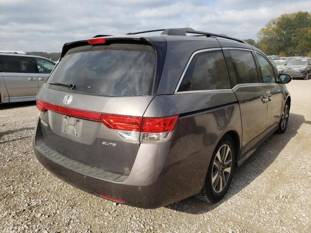 5FNRL5H91EB088192 - 2014 HONDA ODYSSEY TO GRAY photo 4