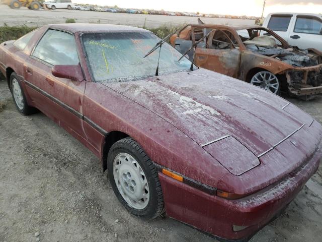 JT2MA70J8H0062301 - 1987 TOYOTA SUPRA SPOR BURGUNDY photo 10