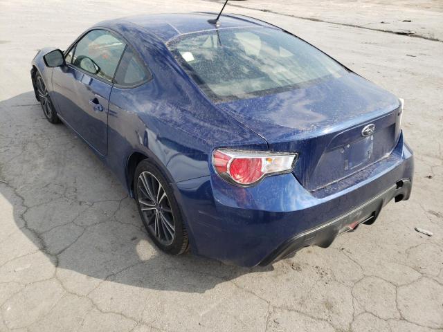 JF1ZCAB12D2605485 - 2013 SUBARU BRZ 2.0 PR BLUE photo 3